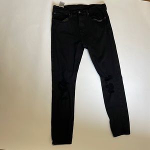 Levi 512 black men’s w34 l34